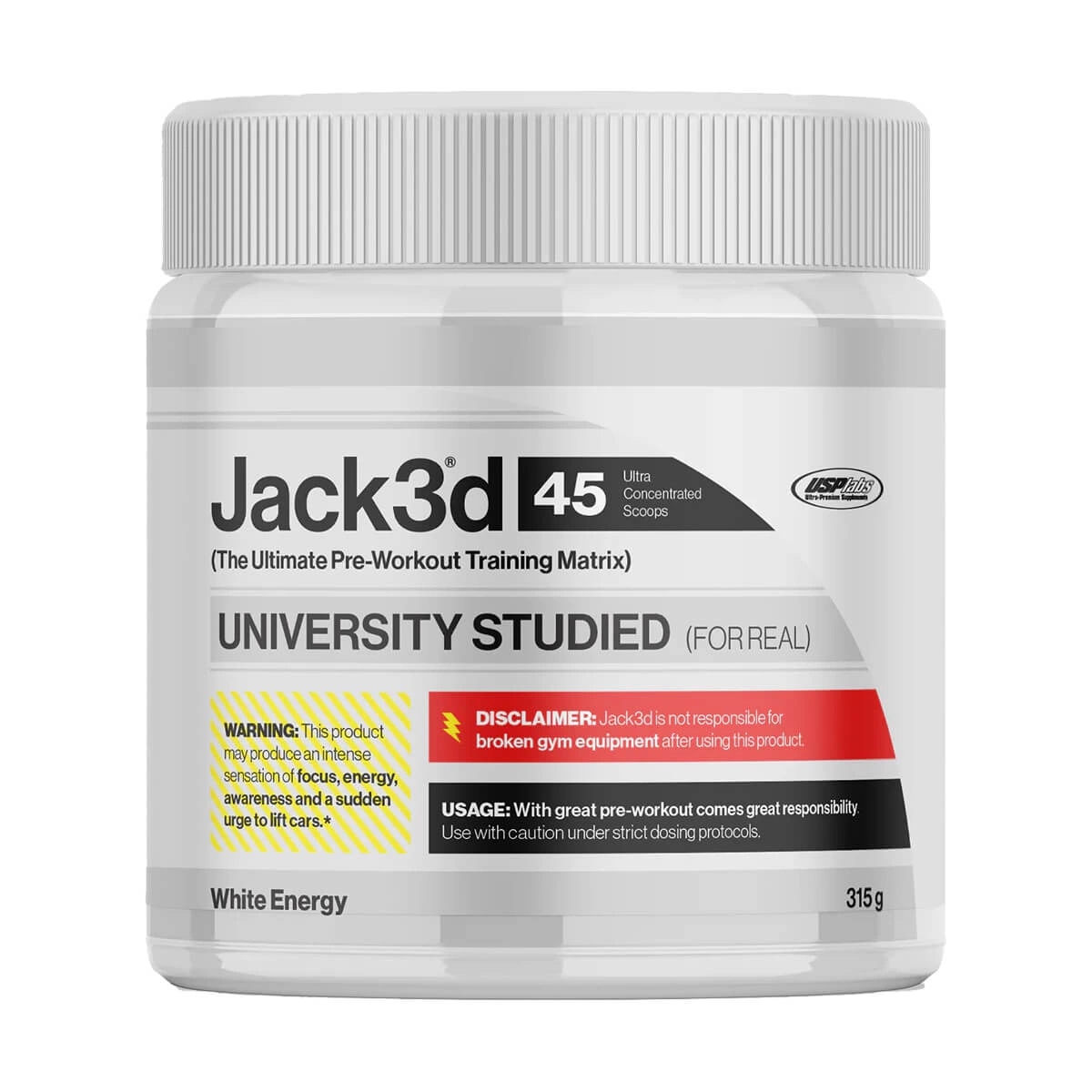 USP Labs Jack3d White Energy 315g