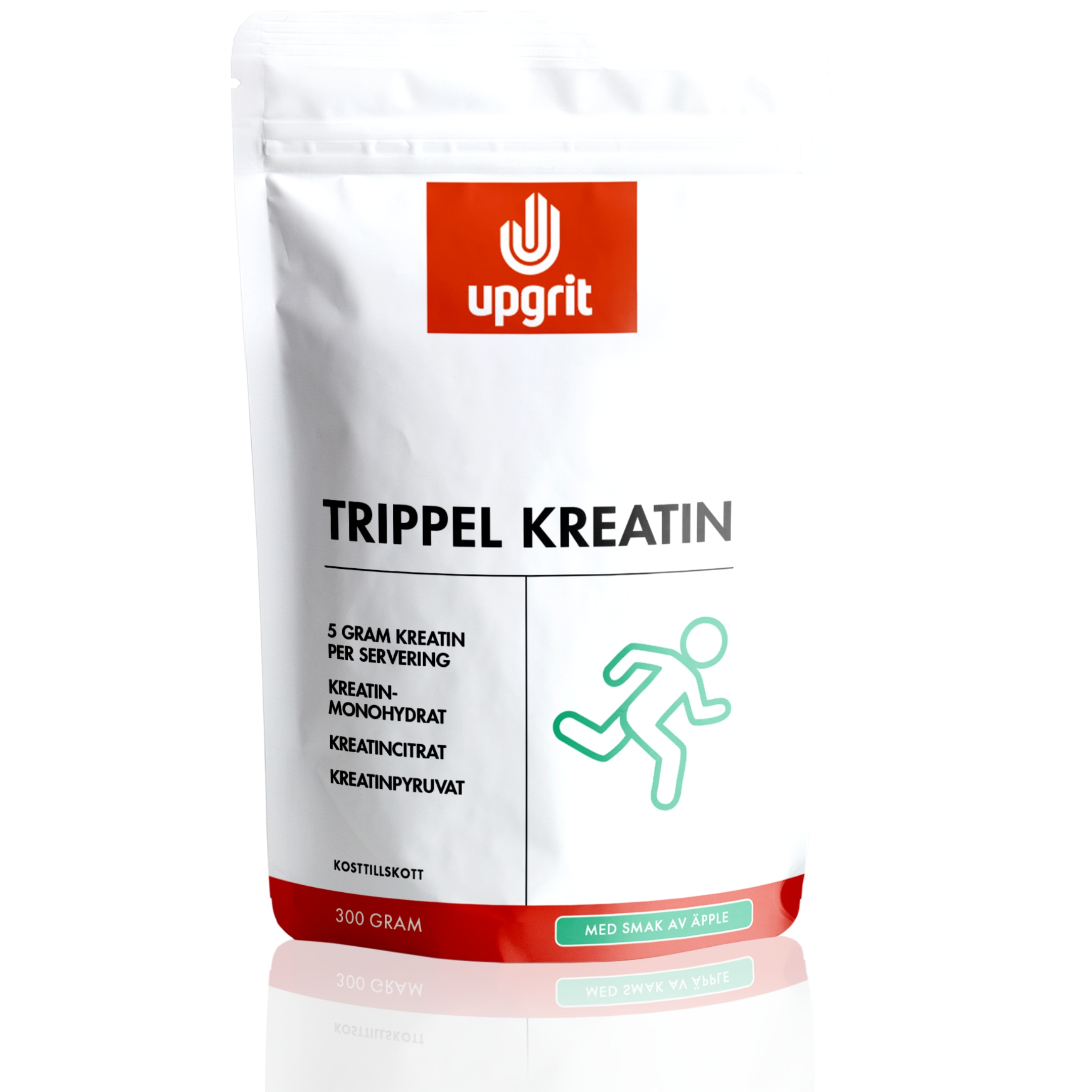 UpGrit Trippel Kreatin Äpple 300g