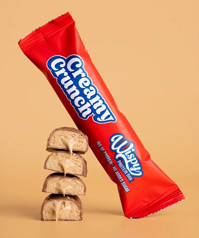 Wispy Proteinbar Creamy Crunch 10x55g