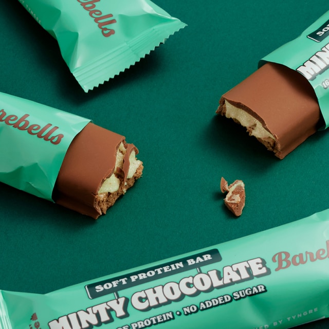 Barebells Soft Protein Bar Minty Chocolate 12x55g