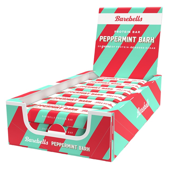 Barebells Protein Bar Peppermint Bark 12x55g