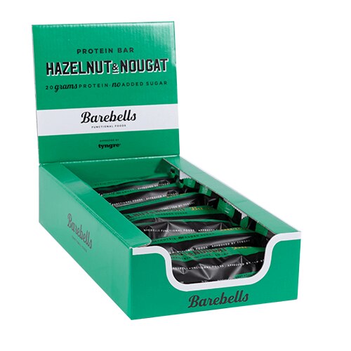 Barebells hazelnut box