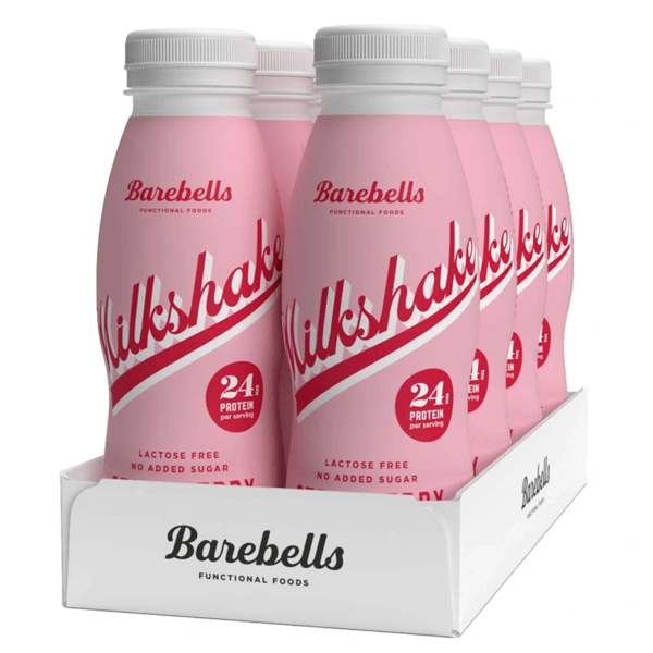 Barebells milkshake strawberry box