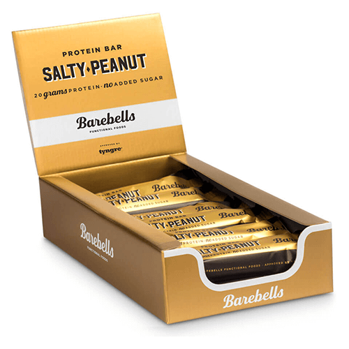 Barebells proteinbars salty box