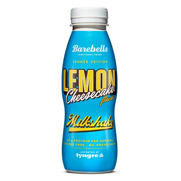 Barebells shake lemon cheesecake