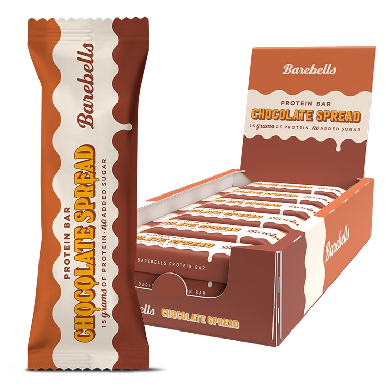 Product Image for Barebells protein bar chocolate spread 12x45g