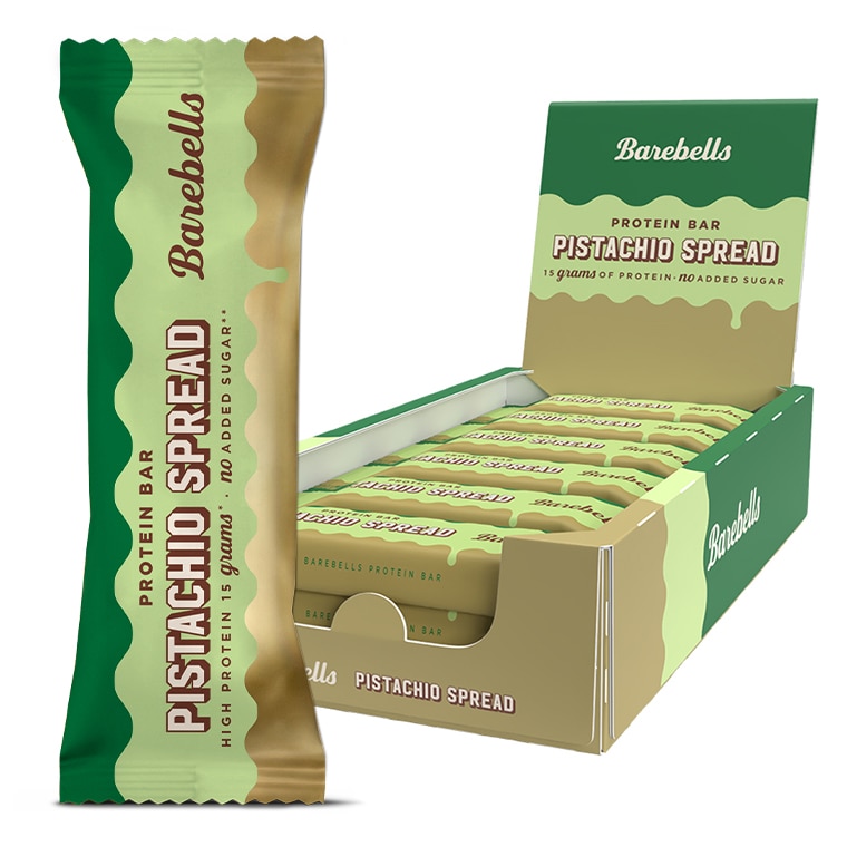 Barebells Protein Bar Pistachio Spread 12x45g