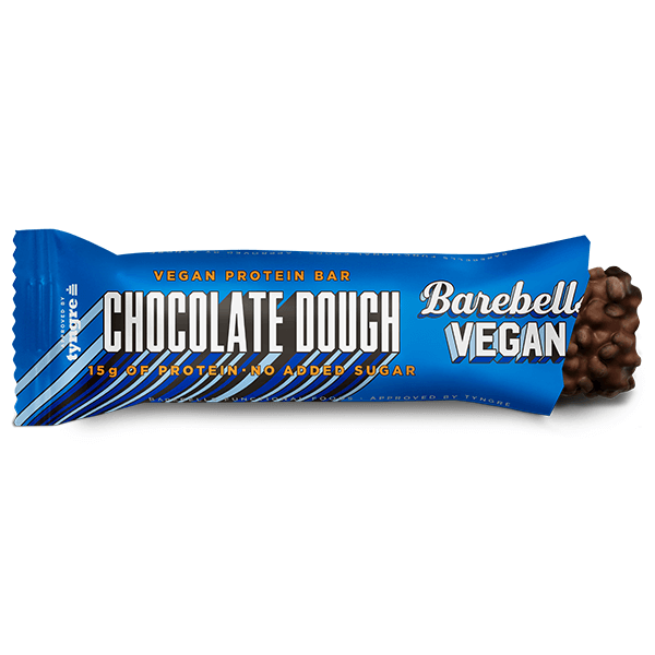 Barebells proteinbars vegan chocolate dough