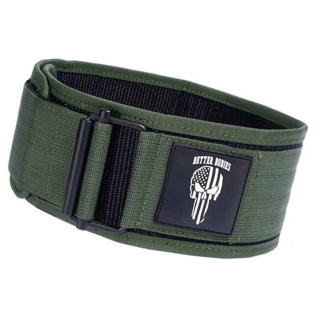 Better Bodies Quick Lock Belt Green/White