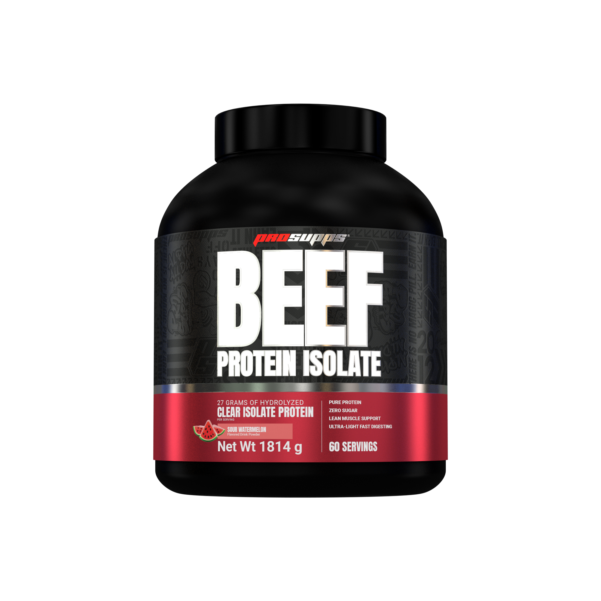 Pro Supps Beef Protein Isolate Sour Watermelon 1816g