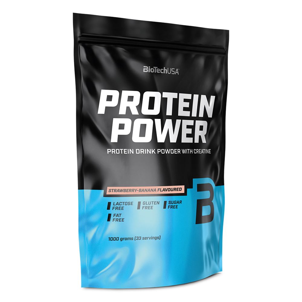Biotech Protein Power strawberry-banana 1000g
