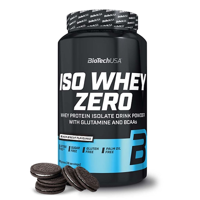 BioTechUSA Iso Whey Zero Black Biscuit 908g