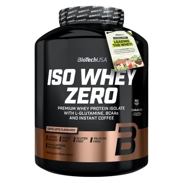 BioTechUSA Iso Whey Zero Caffe Latte 1816g