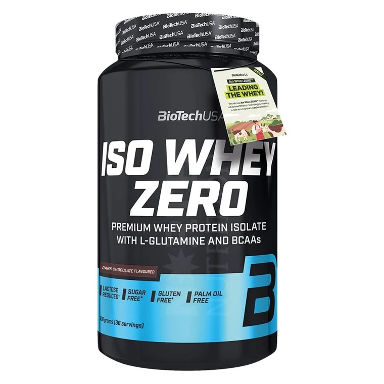 BioTechUSA Iso Whey Zero Dark Chocolate 908g