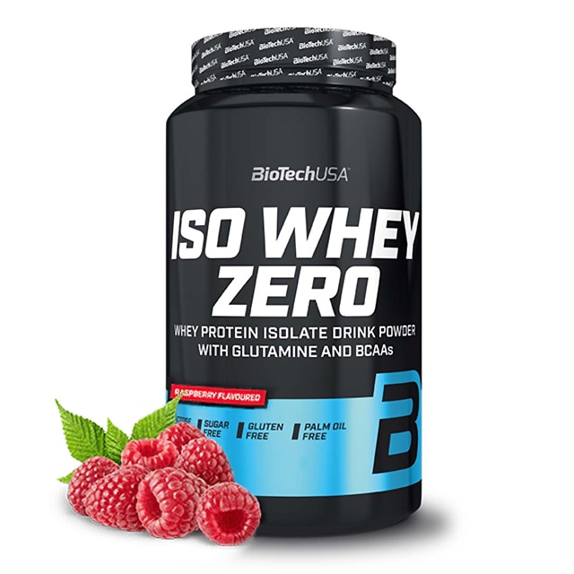 BioTechUSA Iso Whey Zero Raspberry 908g