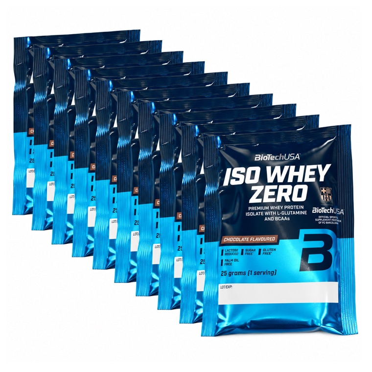 BioTechUSA Iso Whey Zero Chocolate 10x25g