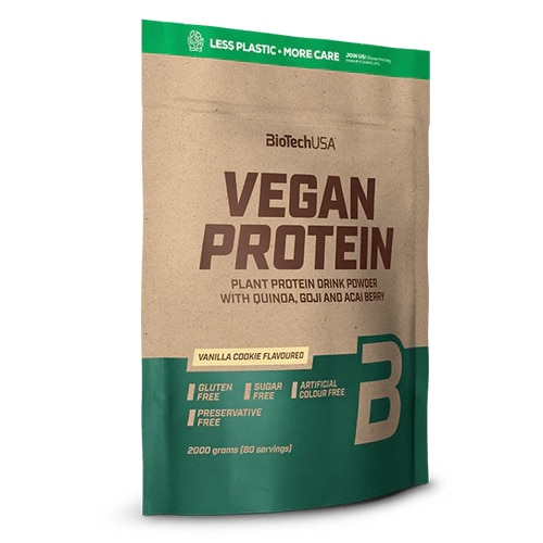 BioTechUSA Vegan Protein Vanilla Cookie 2000g