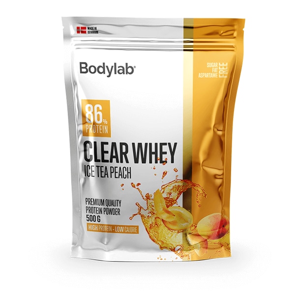 Bodylab clear whey ice tea peach