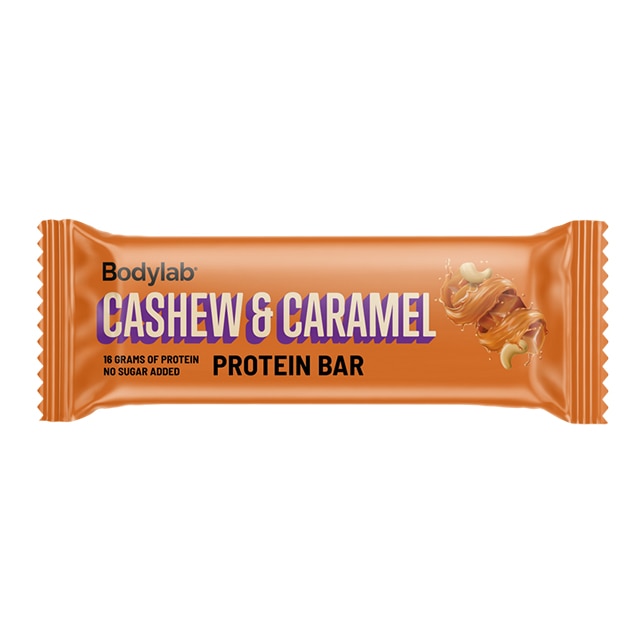 bodylab protein bar cashew caramel 55g