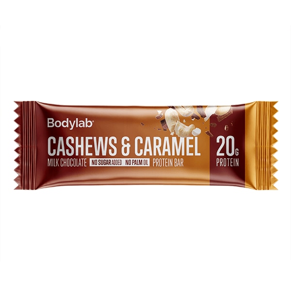 Bodylab proteinbar cashews caramel