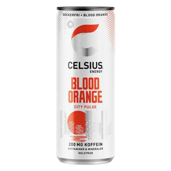 Celsius blood orange