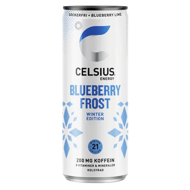 Celsius blueberry frost