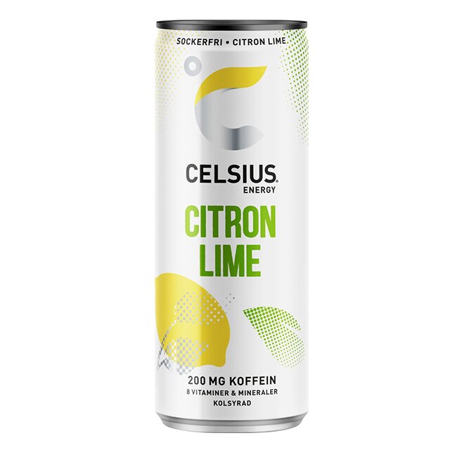 Celsius Citron/Lime 355ml