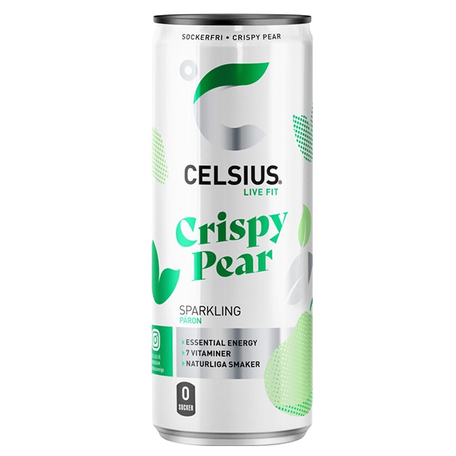 Celsius Crispy Pear 355ml