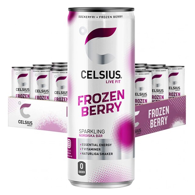 Celsius Frozen Berry 24x355ml
