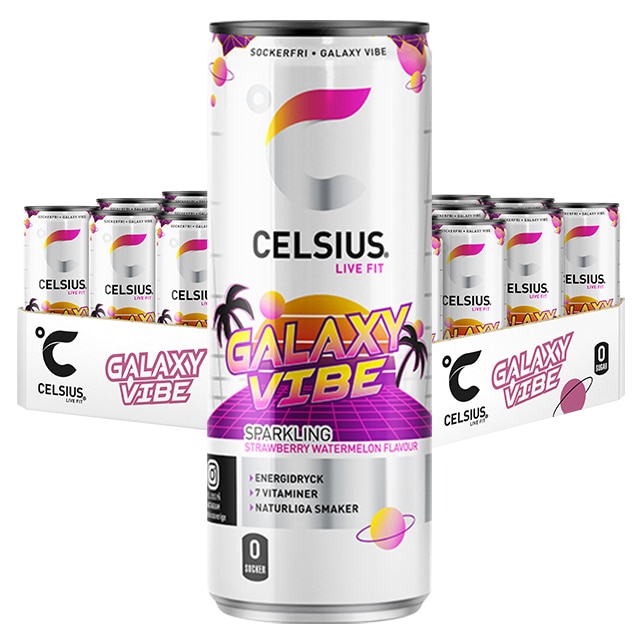 Celsius Galaxy Vibe 24x355ml