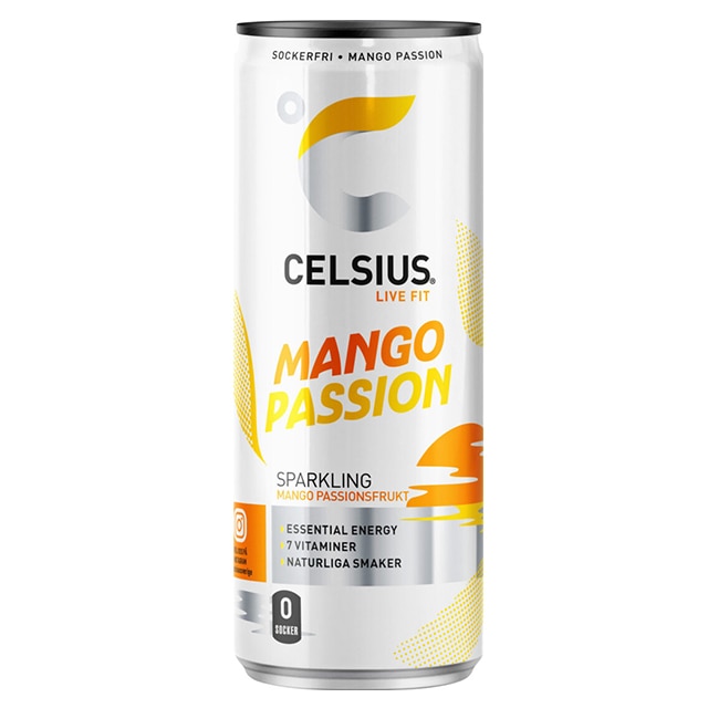 Celsius Mango Passion 355ml
