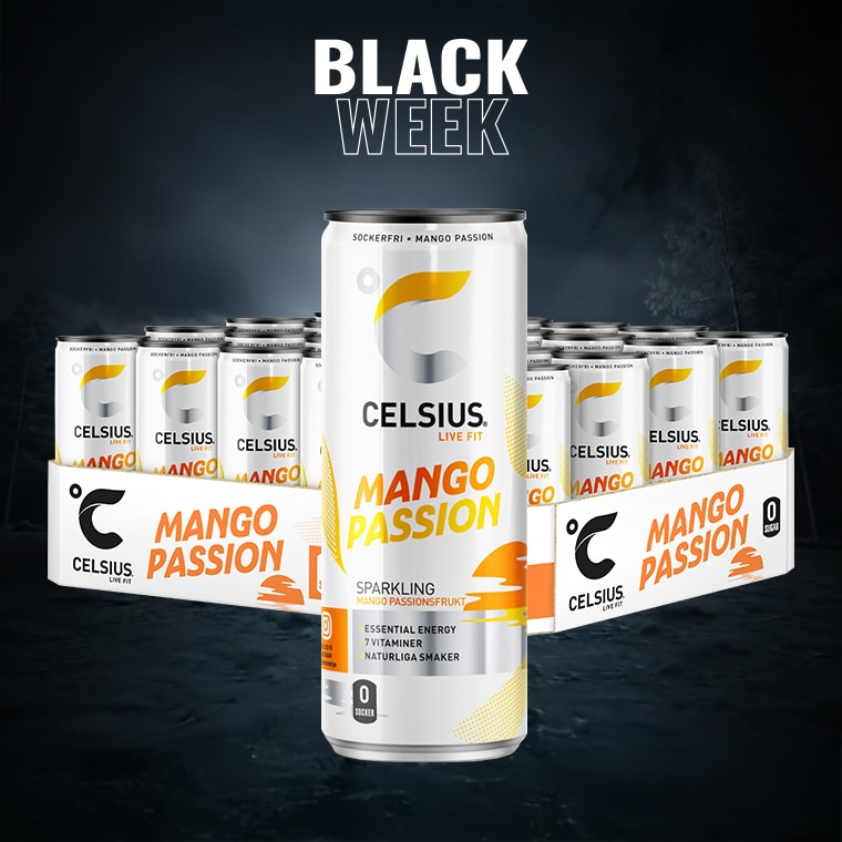 Celsius Mango Passion 24x355ml