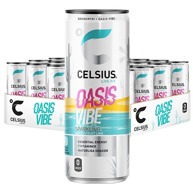 Celsius Oasis Vibe 24x355ml