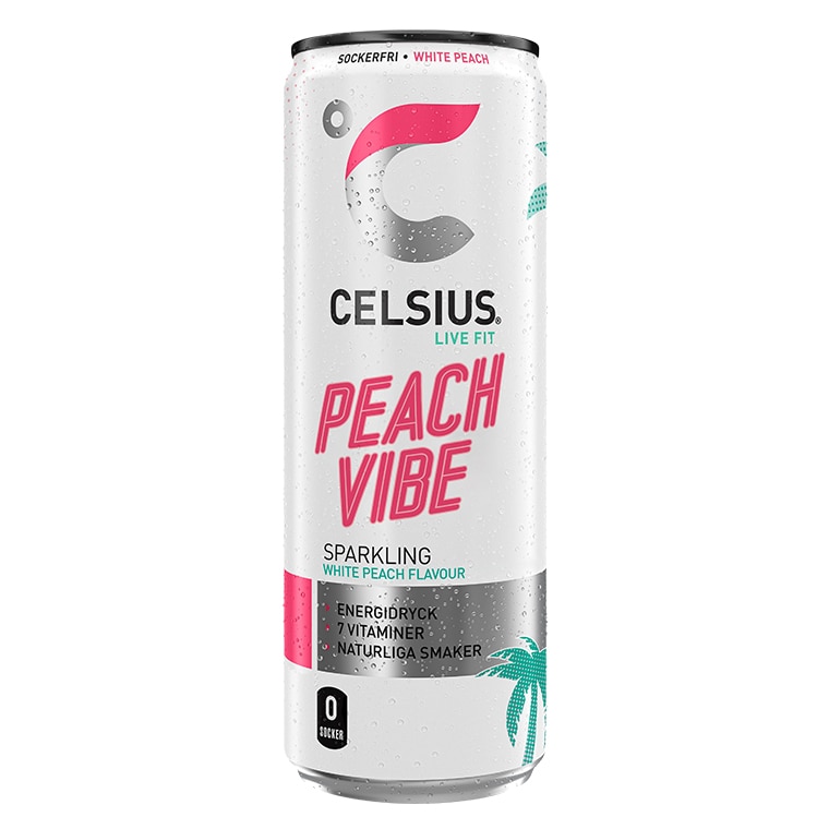 Celsius Peach Vibe 355ml