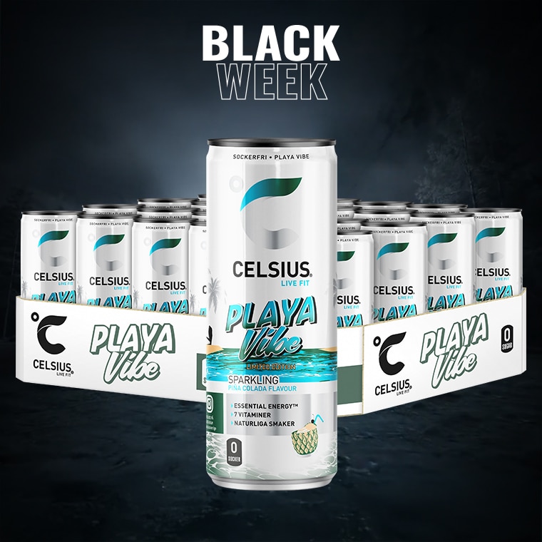 Celsius Playa Vibe Pina Colada 24x355ml