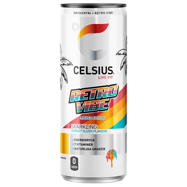 Celsius Retro Vibe 355ml
