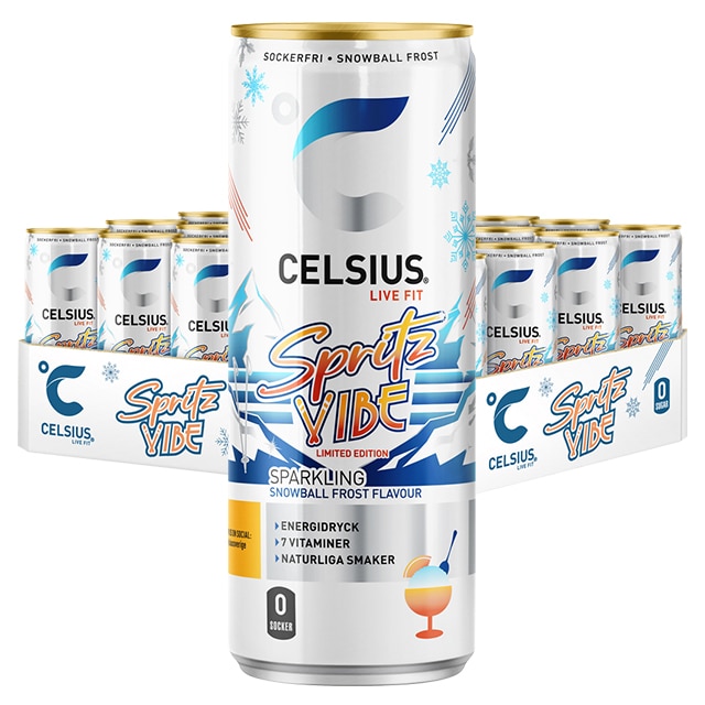 Celsius Spritz Vibe 24x355ml