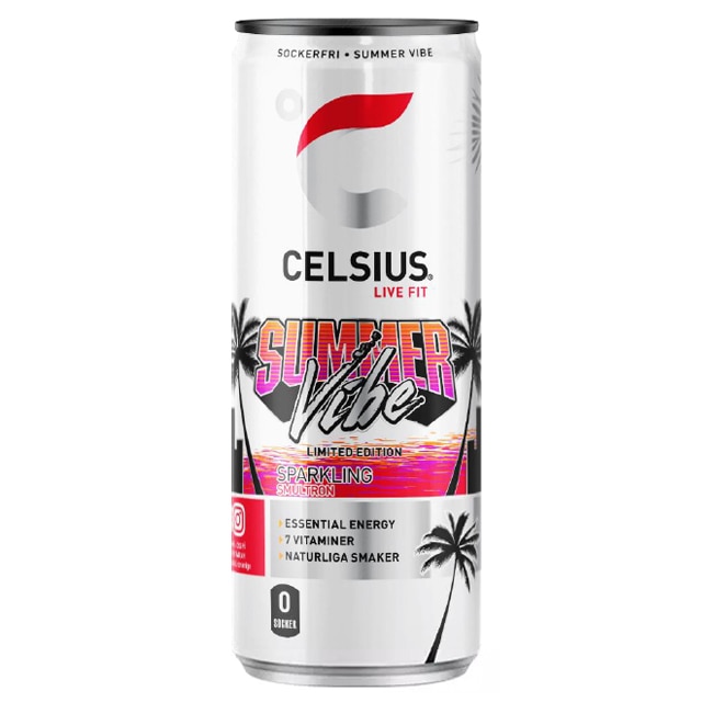 Celsius Summer Vibe Smultron 355ml