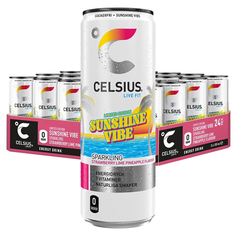 Celsius Sunshine Vibe 24x355ml