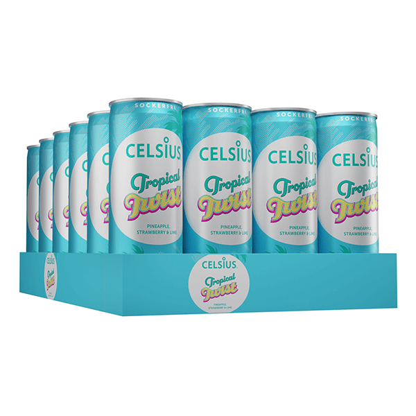 Celsius tropical twist flak