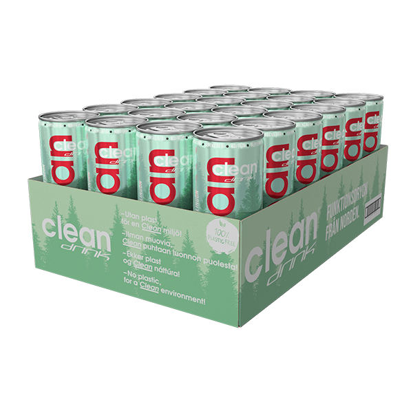 Clean drink lingon flak