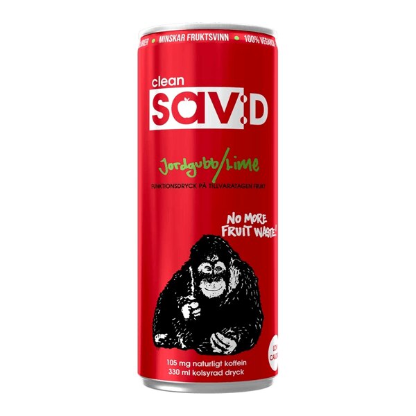 Clean drink savd jordgubblime