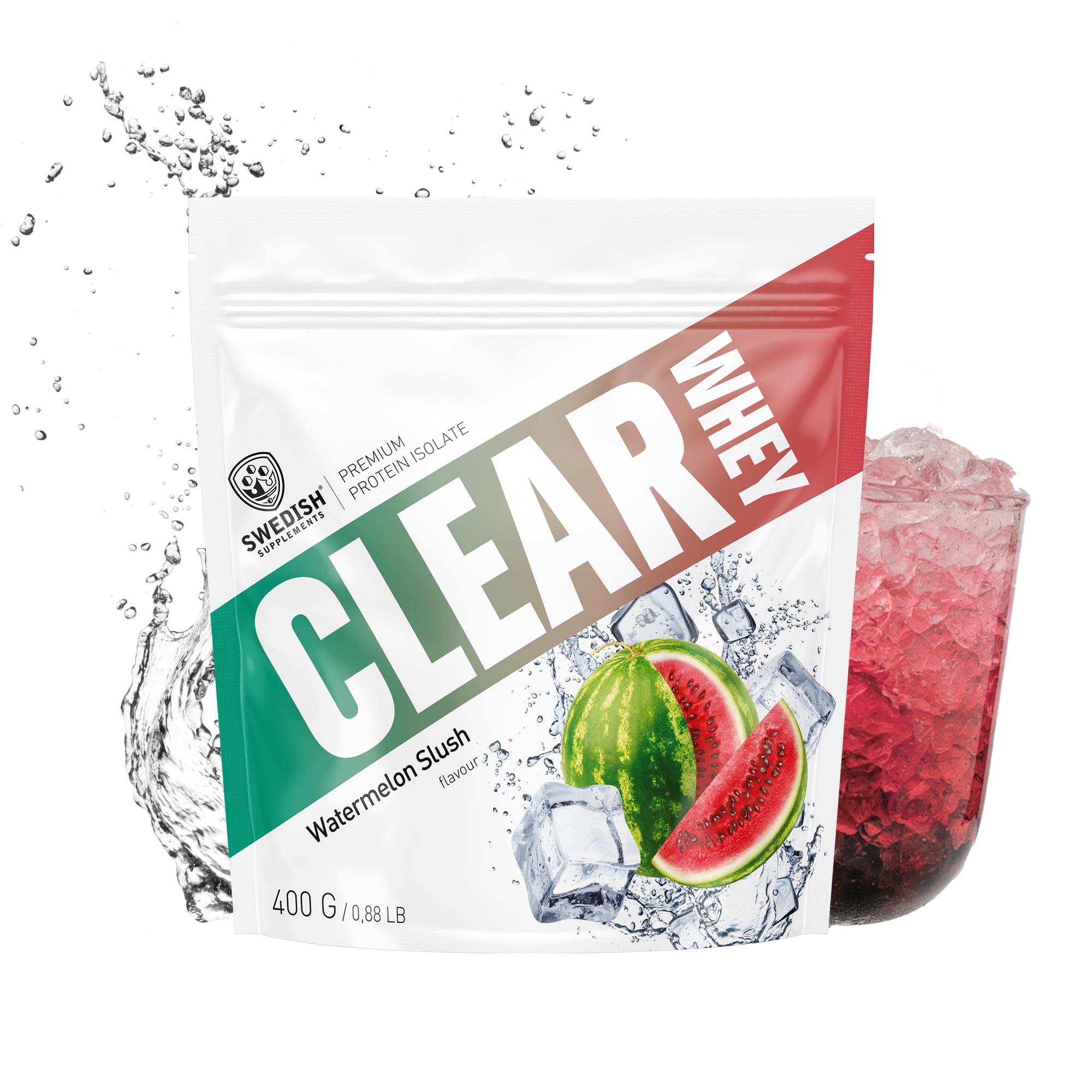 Swedish Supplements Clear Whey Watermelon Slush 400g