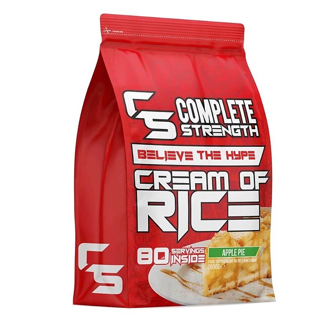 complete strength creamofrice apple pie 2kg