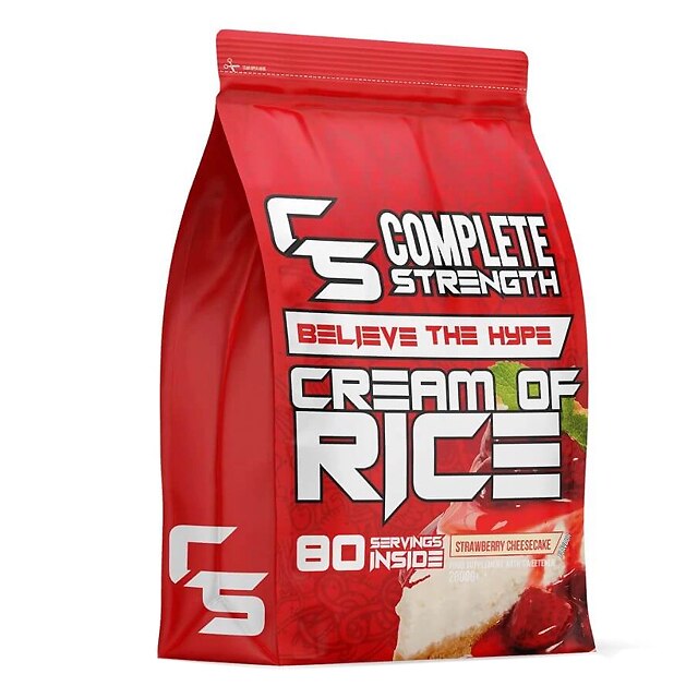 complete strength creamofrice strawberry cheesecake 2kg