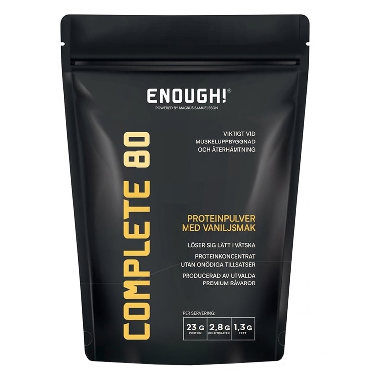 Enough Complete 80 Vanilj 1kg