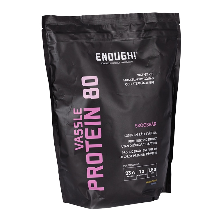 Enough Proteinkoncentrat 80 Skogsbär 1kg 