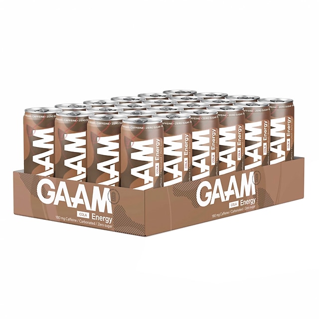 GAAM Energy Cola 24x330ml
