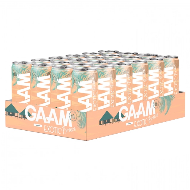 GAAM Energy Exotic Breeze 24x330ml