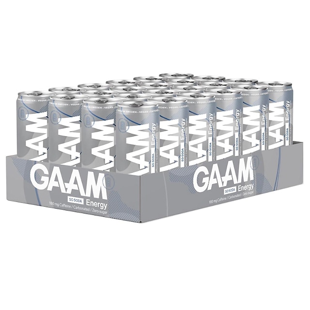 GAAM Energy So Soda 24x330ml